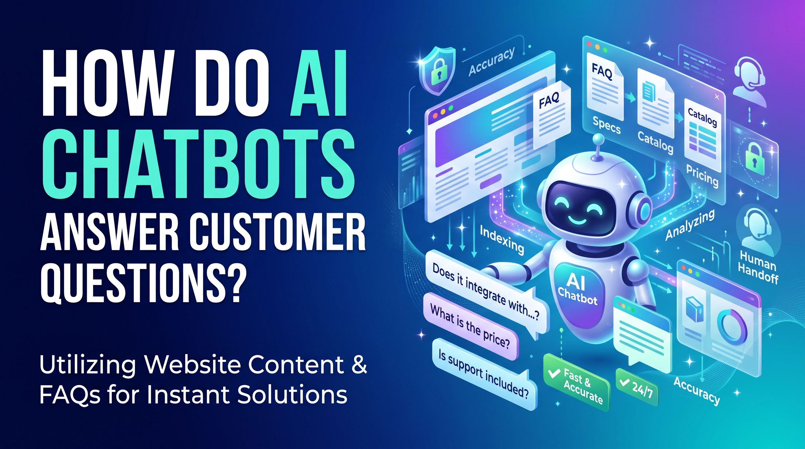 Can an AI Chatbot Answer Questions About My Products and Services?