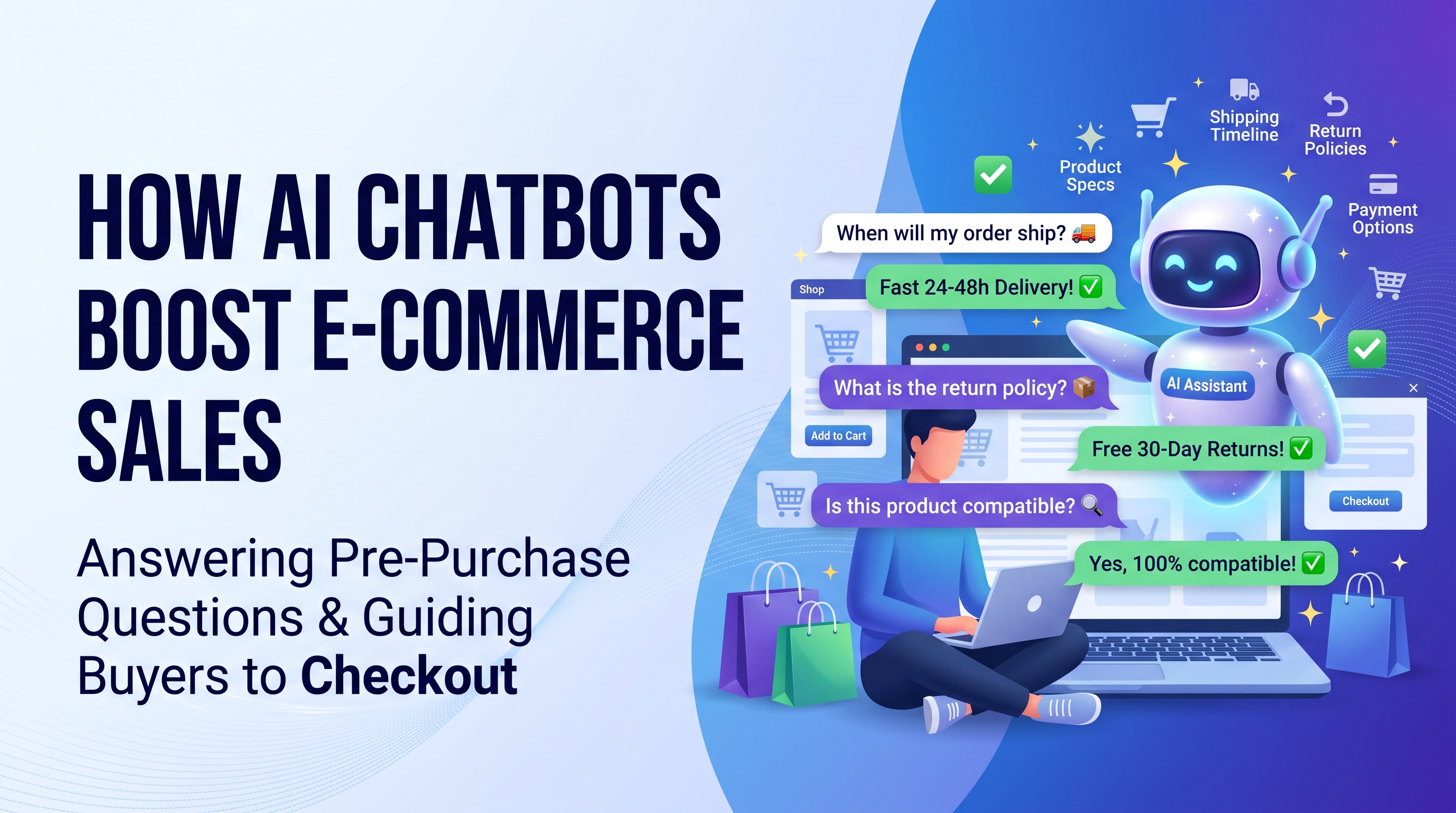 How Can an AI Chatbot Help Online Stores Answer Customer Questions?